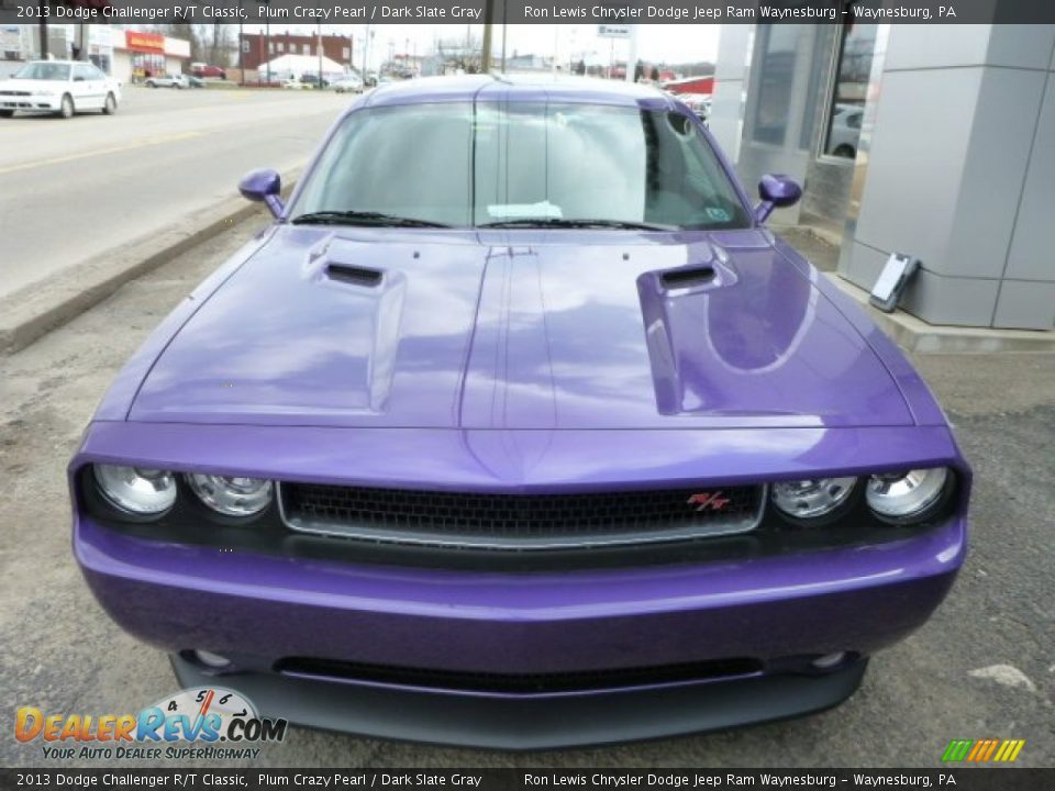 2013 Dodge Challenger R/T Classic Plum Crazy Pearl / Dark Slate Gray Photo #8