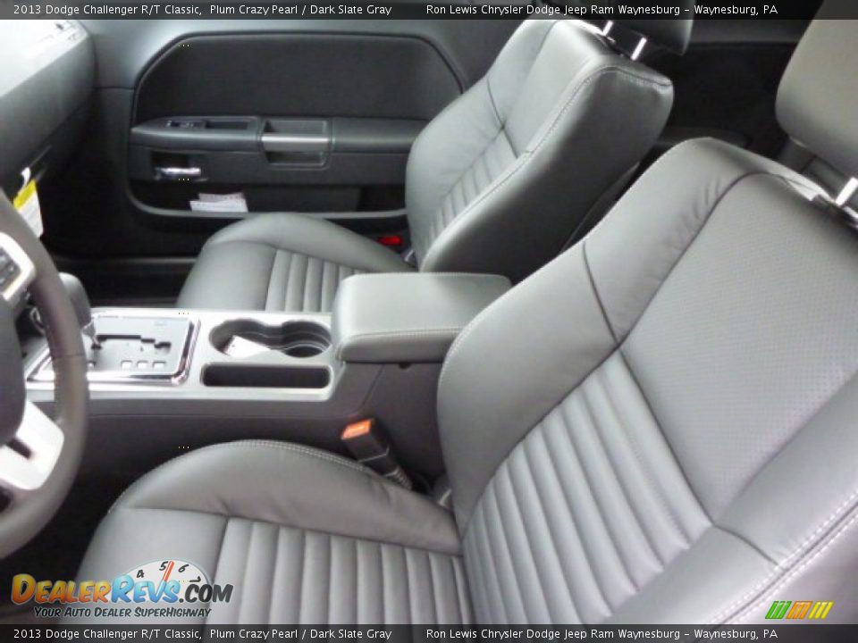 Dark Slate Gray Interior - 2013 Dodge Challenger R/T Classic Photo #10