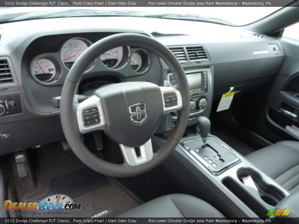 Dark Slate Gray Interior - 2013 Dodge Challenger R/T Classic Photo #12