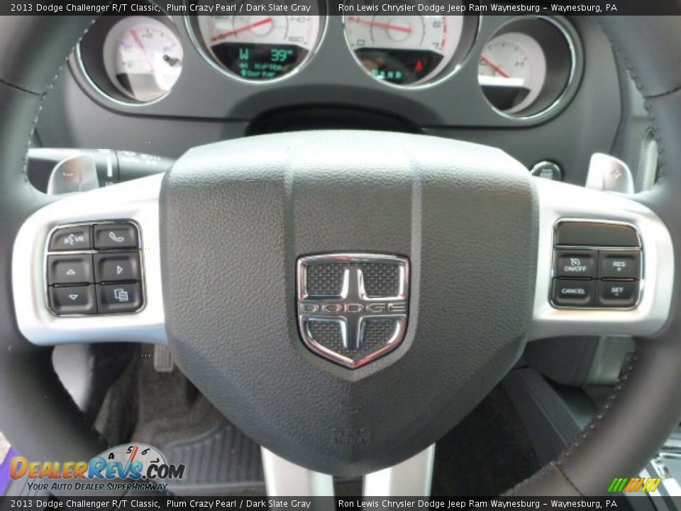 Controls of 2013 Dodge Challenger R/T Classic Photo #18