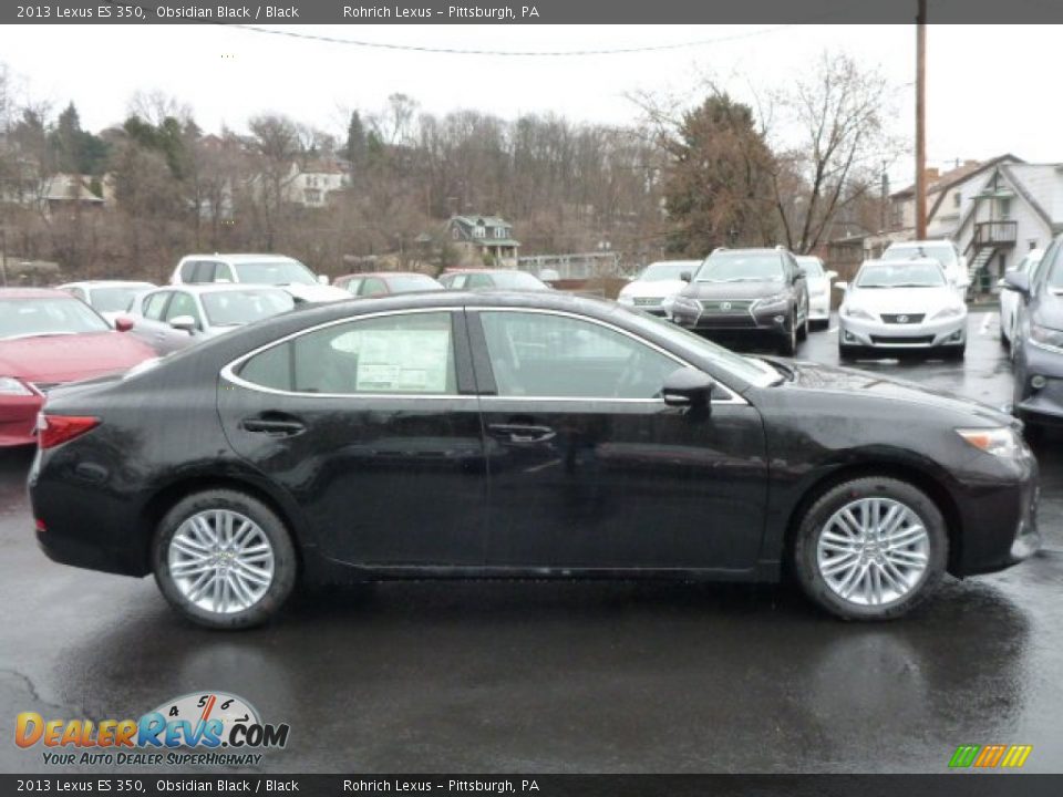 2013 Lexus ES 350 Obsidian Black / Black Photo #5