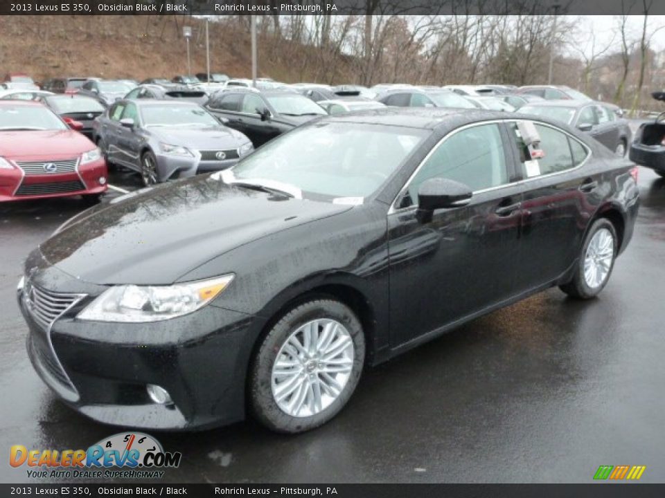 2013 Lexus ES 350 Obsidian Black / Black Photo #8