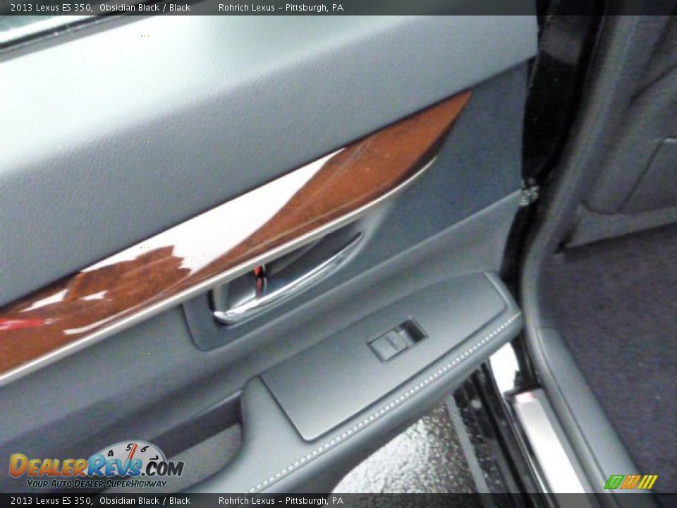 2013 Lexus ES 350 Obsidian Black / Black Photo #13