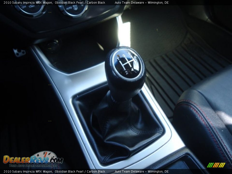 2010 Subaru Impreza WRX Wagon Obsidian Black Pearl / Carbon Black Photo #15