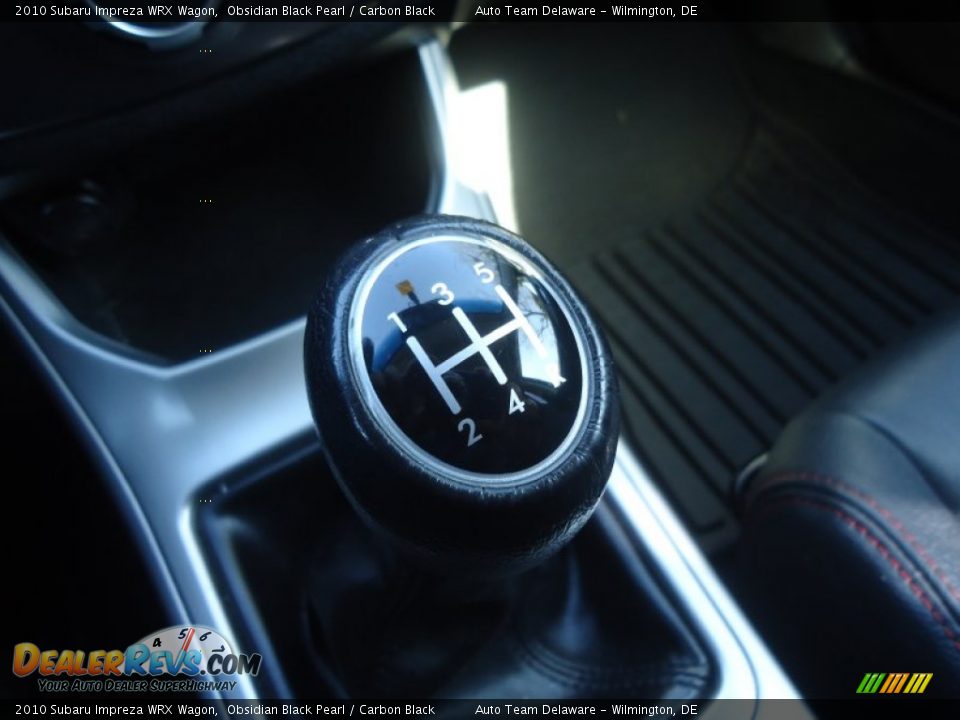 2010 Subaru Impreza WRX Wagon Obsidian Black Pearl / Carbon Black Photo #27