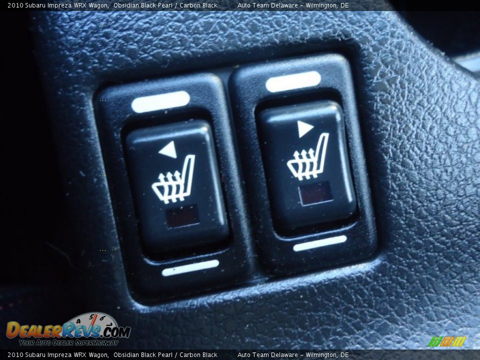 2010 Subaru Impreza WRX Wagon Obsidian Black Pearl / Carbon Black Photo #28