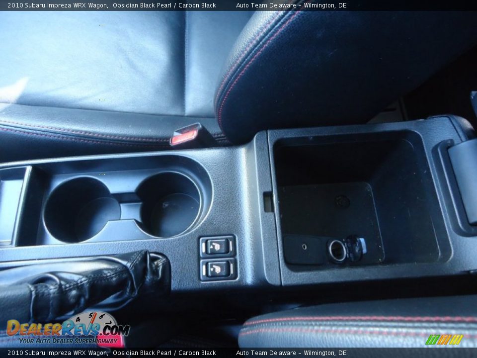 2010 Subaru Impreza WRX Wagon Obsidian Black Pearl / Carbon Black Photo #29