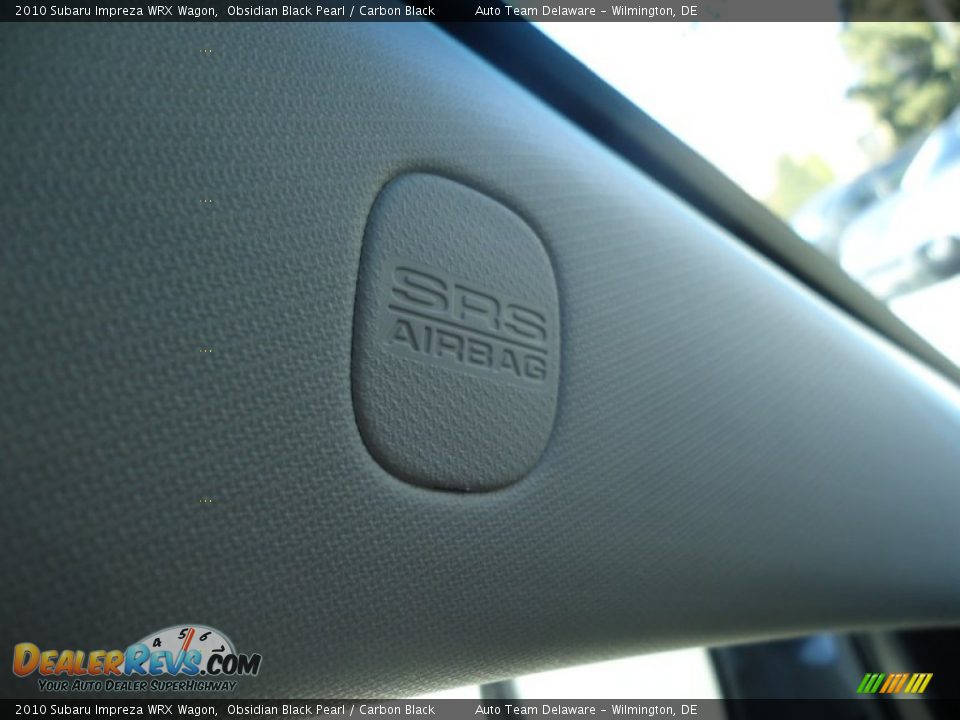2010 Subaru Impreza WRX Wagon Obsidian Black Pearl / Carbon Black Photo #31
