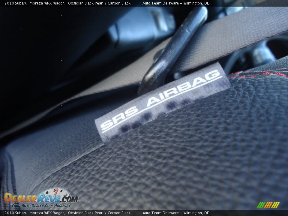 2010 Subaru Impreza WRX Wagon Obsidian Black Pearl / Carbon Black Photo #32