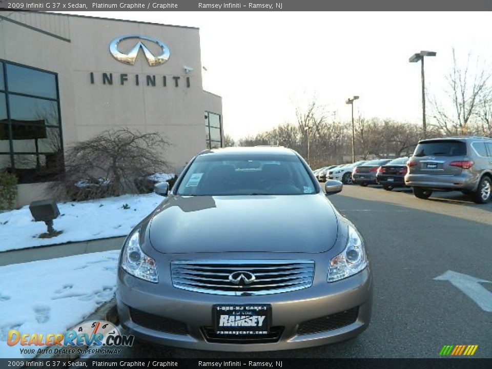 2009 Infiniti G 37 x Sedan Platinum Graphite / Graphite Photo #1