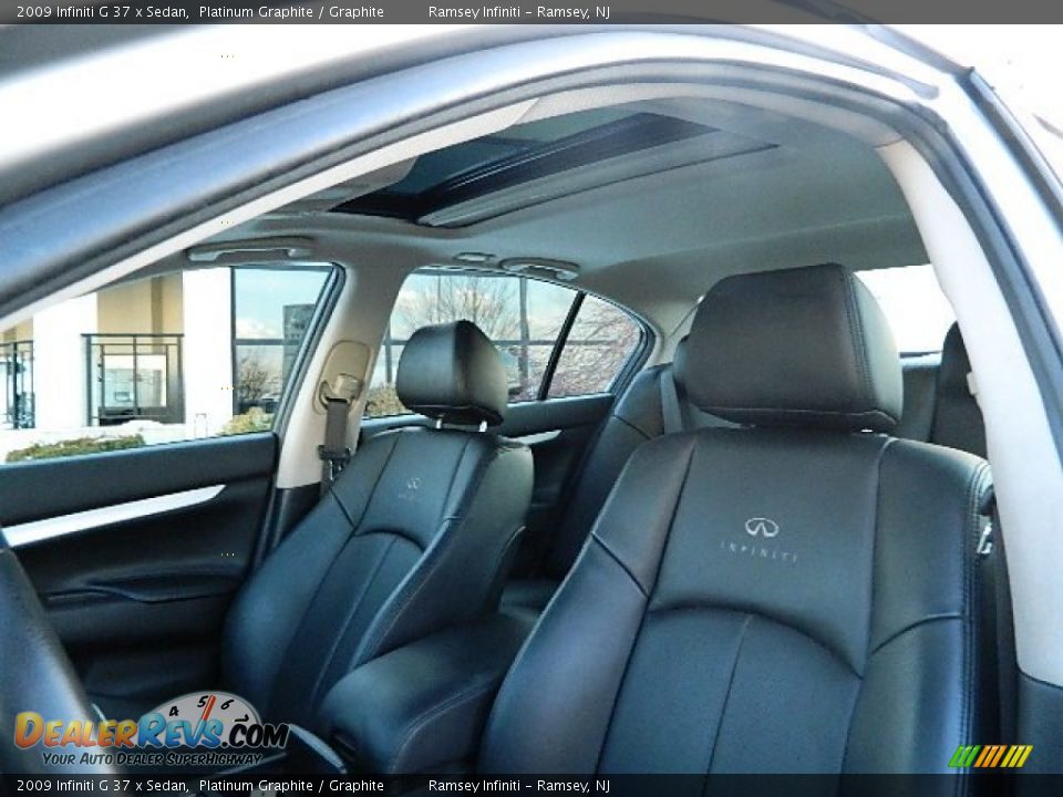 2009 Infiniti G 37 x Sedan Platinum Graphite / Graphite Photo #11