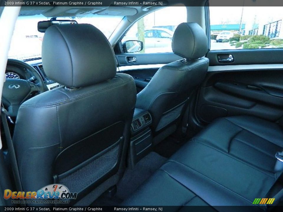 2009 Infiniti G 37 x Sedan Platinum Graphite / Graphite Photo #12