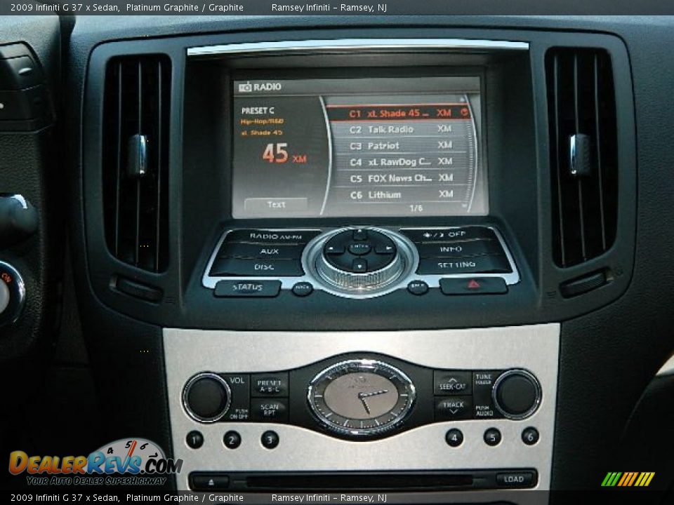 2009 Infiniti G 37 x Sedan Platinum Graphite / Graphite Photo #19