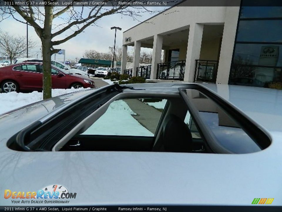 2011 Infiniti G 37 x AWD Sedan Liquid Platinum / Graphite Photo #3
