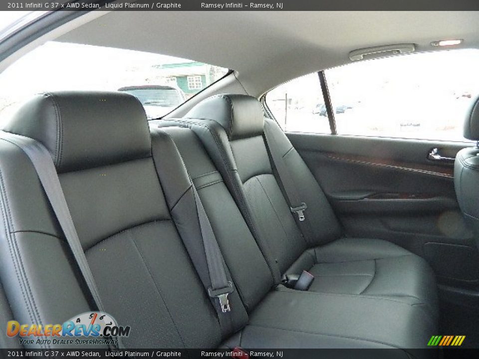 2011 Infiniti G 37 x AWD Sedan Liquid Platinum / Graphite Photo #14