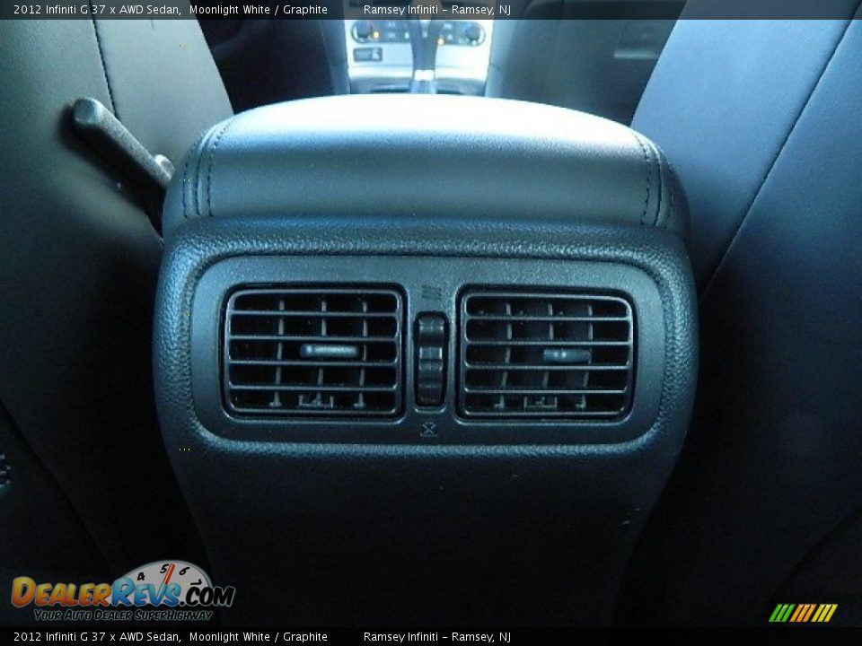 2012 Infiniti G 37 x AWD Sedan Moonlight White / Graphite Photo #12