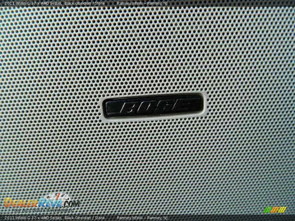 2011 Infiniti G 37 x AWD Sedan Black Obsidian / Stone Photo #20
