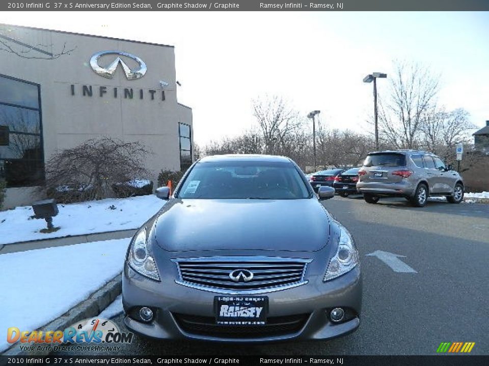 2010 Infiniti G  37 x S Anniversary Edition Sedan Graphite Shadow / Graphite Photo #1