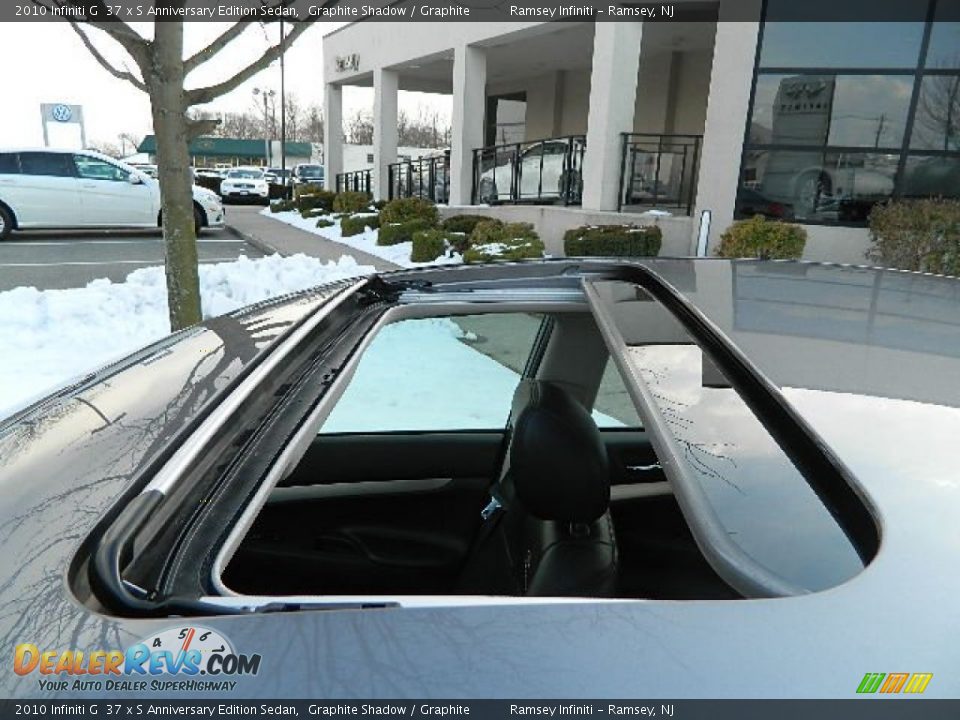 2010 Infiniti G  37 x S Anniversary Edition Sedan Graphite Shadow / Graphite Photo #3