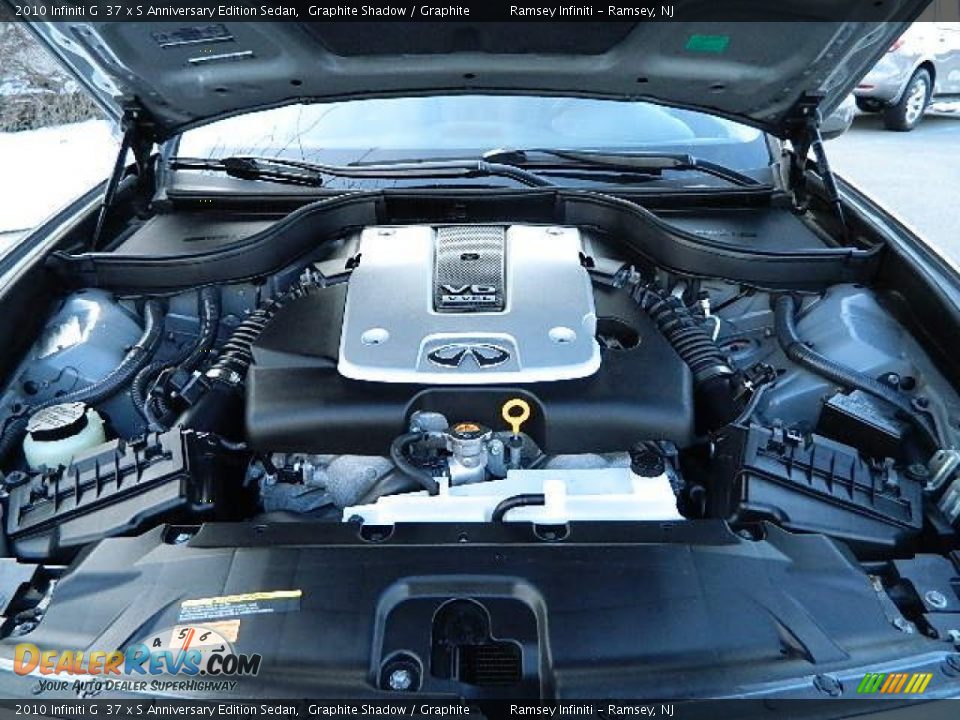2010 Infiniti G  37 x S Anniversary Edition Sedan Graphite Shadow / Graphite Photo #9