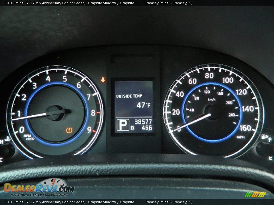 2010 Infiniti G  37 x S Anniversary Edition Sedan Graphite Shadow / Graphite Photo #18