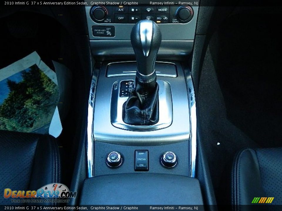 2010 Infiniti G  37 x S Anniversary Edition Sedan Graphite Shadow / Graphite Photo #21