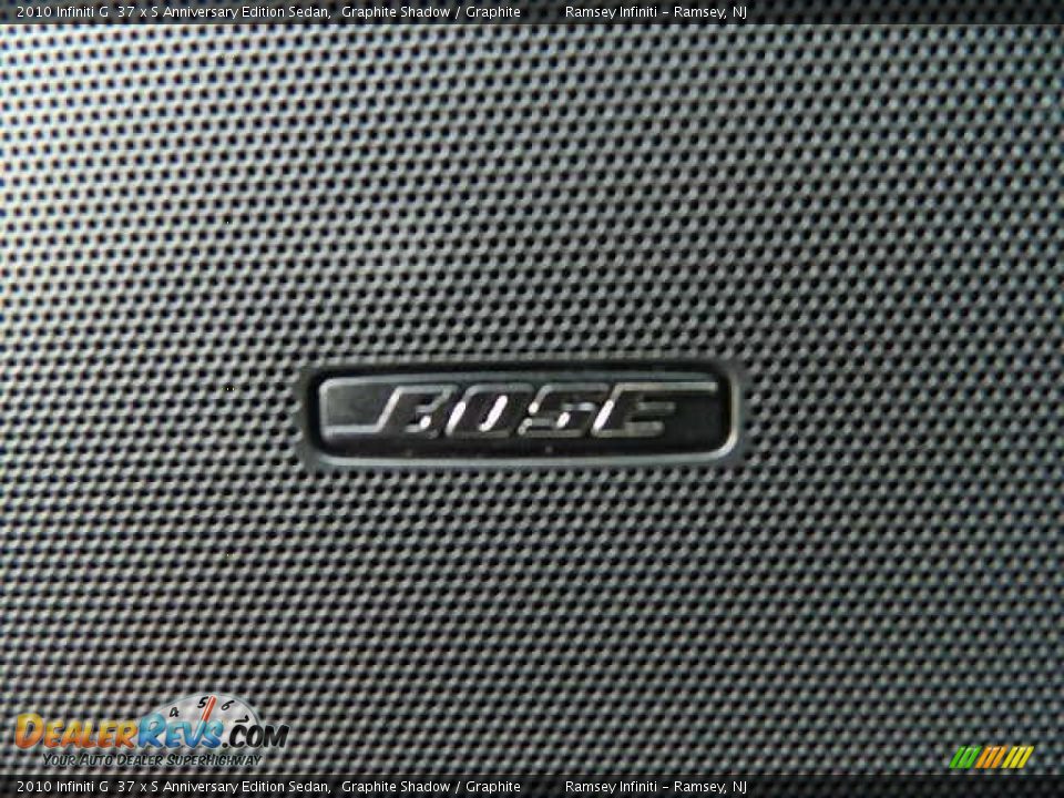 2010 Infiniti G  37 x S Anniversary Edition Sedan Graphite Shadow / Graphite Photo #23