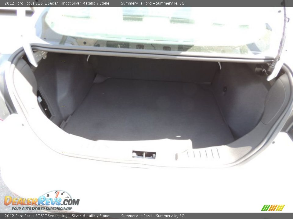 2012 Ford Focus SE SFE Sedan Ingot Silver Metallic / Stone Photo #14