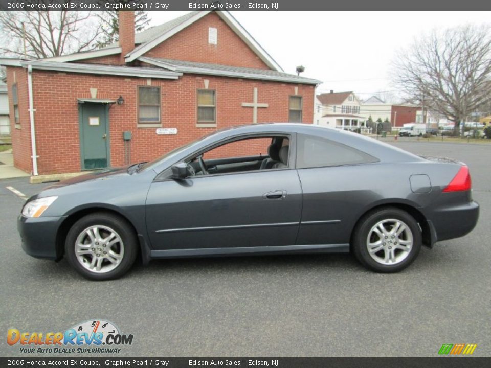 2006 Honda Accord EX Coupe Graphite Pearl / Gray Photo #1