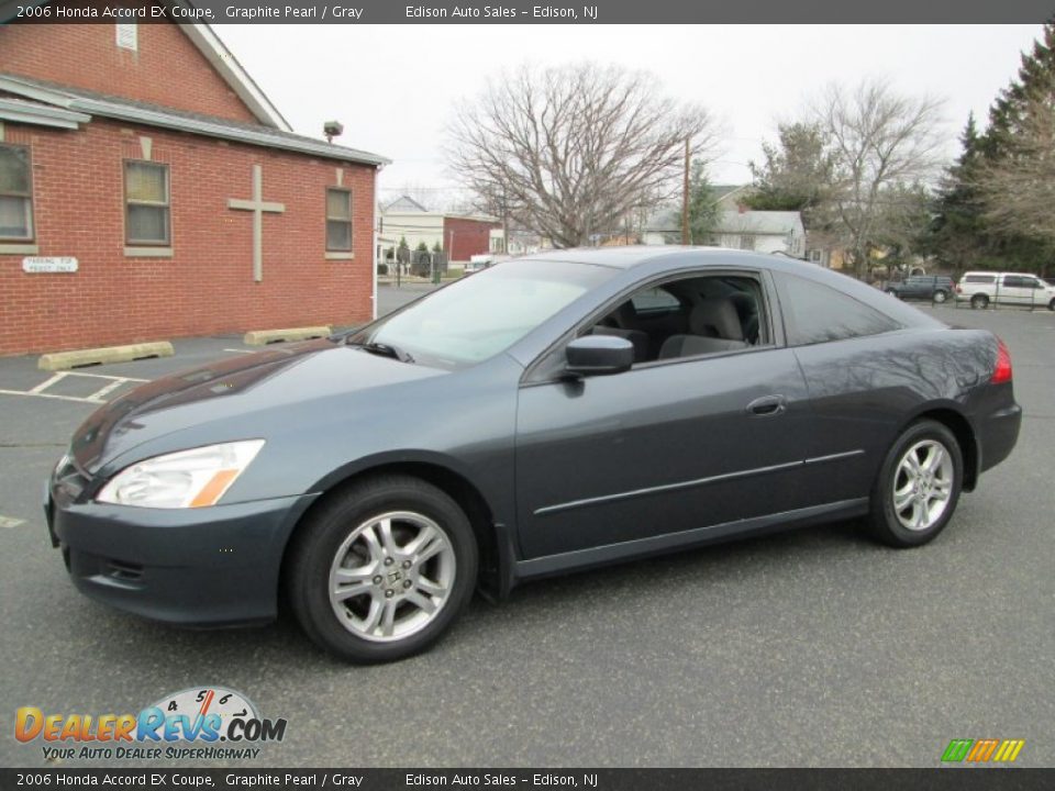 Graphite Pearl 2006 Honda Accord EX Coupe Photo #3