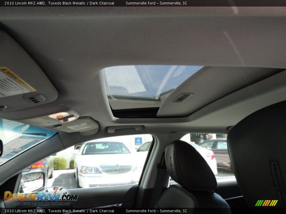 2010 Lincoln MKZ AWD Tuxedo Black Metallic / Dark Charcoal Photo #5