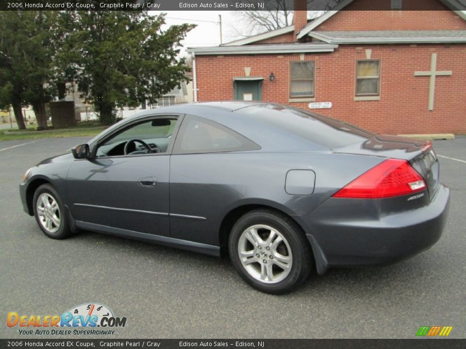 2006 Honda Accord EX Coupe Graphite Pearl / Gray Photo #4