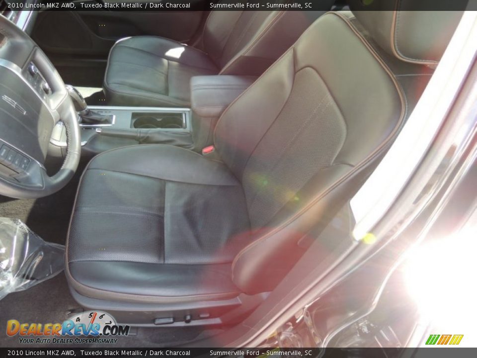 2010 Lincoln MKZ AWD Tuxedo Black Metallic / Dark Charcoal Photo #6