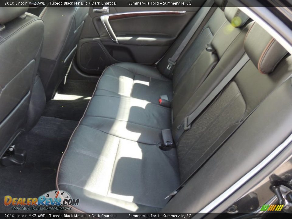 2010 Lincoln MKZ AWD Tuxedo Black Metallic / Dark Charcoal Photo #8