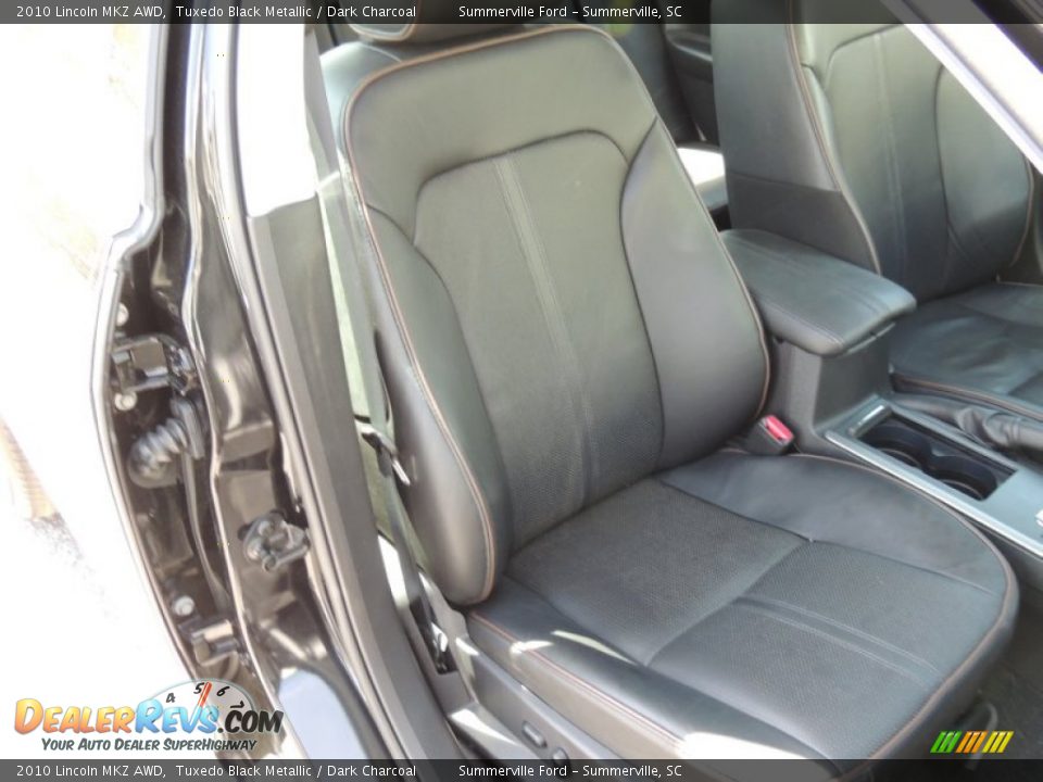 2010 Lincoln MKZ AWD Tuxedo Black Metallic / Dark Charcoal Photo #10