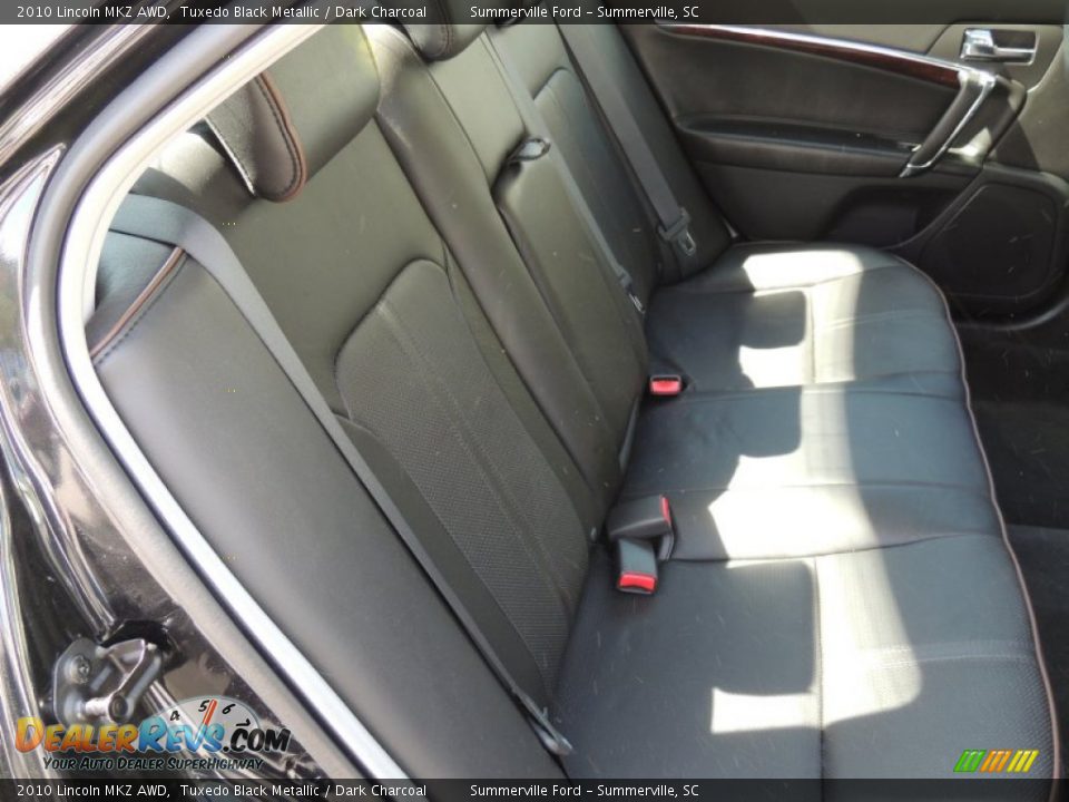 2010 Lincoln MKZ AWD Tuxedo Black Metallic / Dark Charcoal Photo #12