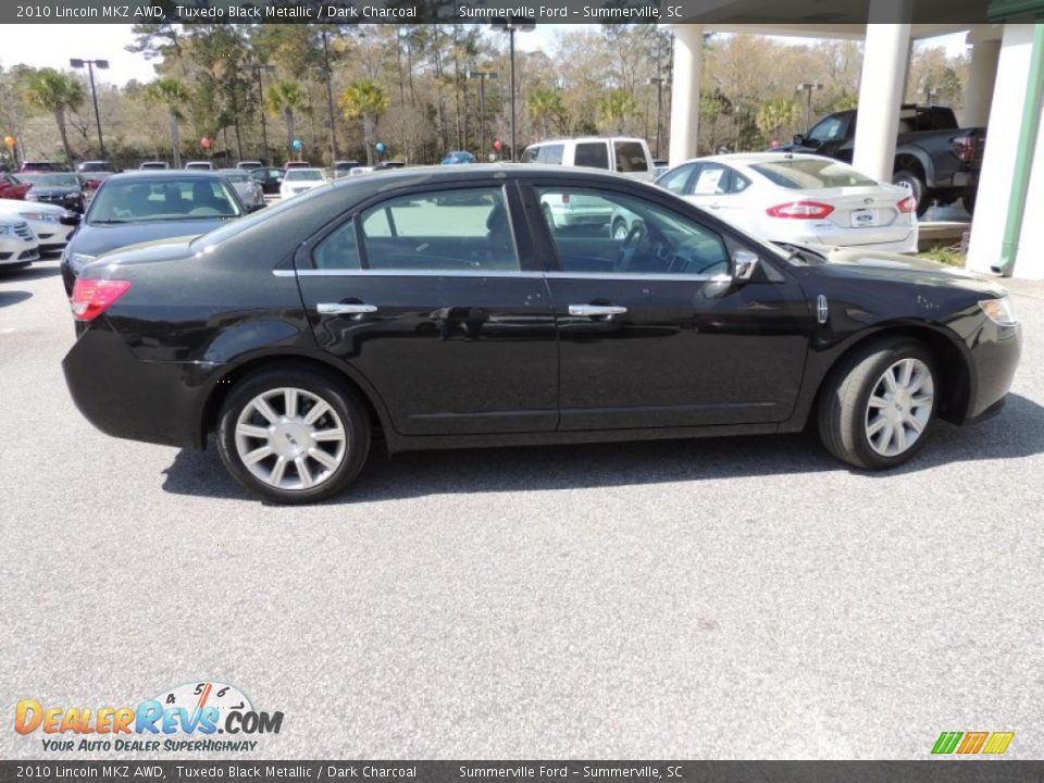 2010 Lincoln MKZ AWD Tuxedo Black Metallic / Dark Charcoal Photo #14