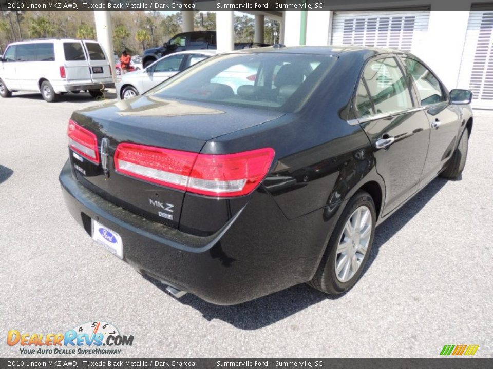 2010 Lincoln MKZ AWD Tuxedo Black Metallic / Dark Charcoal Photo #15