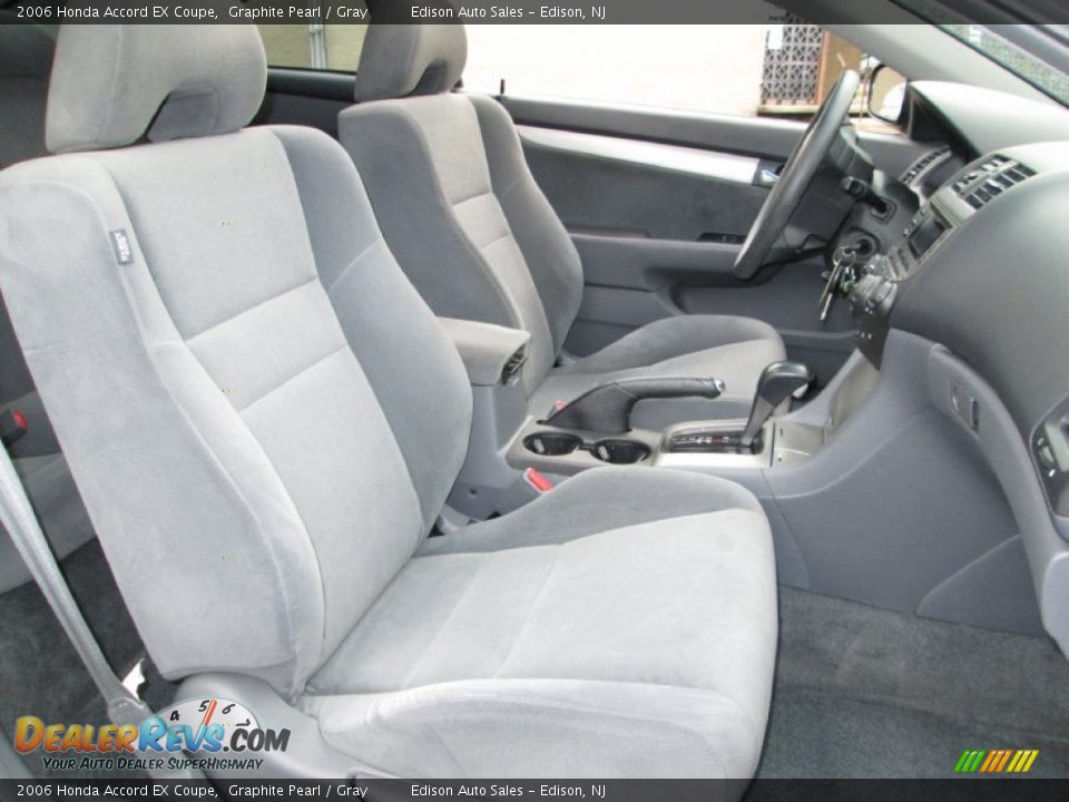 Gray Interior - 2006 Honda Accord EX Coupe Photo #13