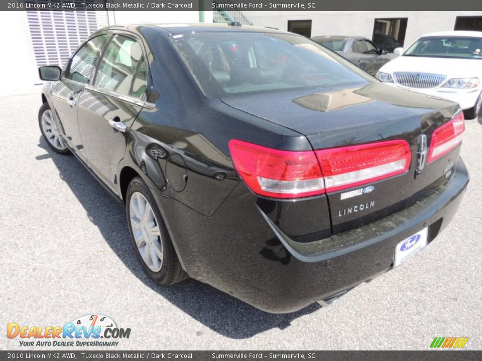 2010 Lincoln MKZ AWD Tuxedo Black Metallic / Dark Charcoal Photo #17