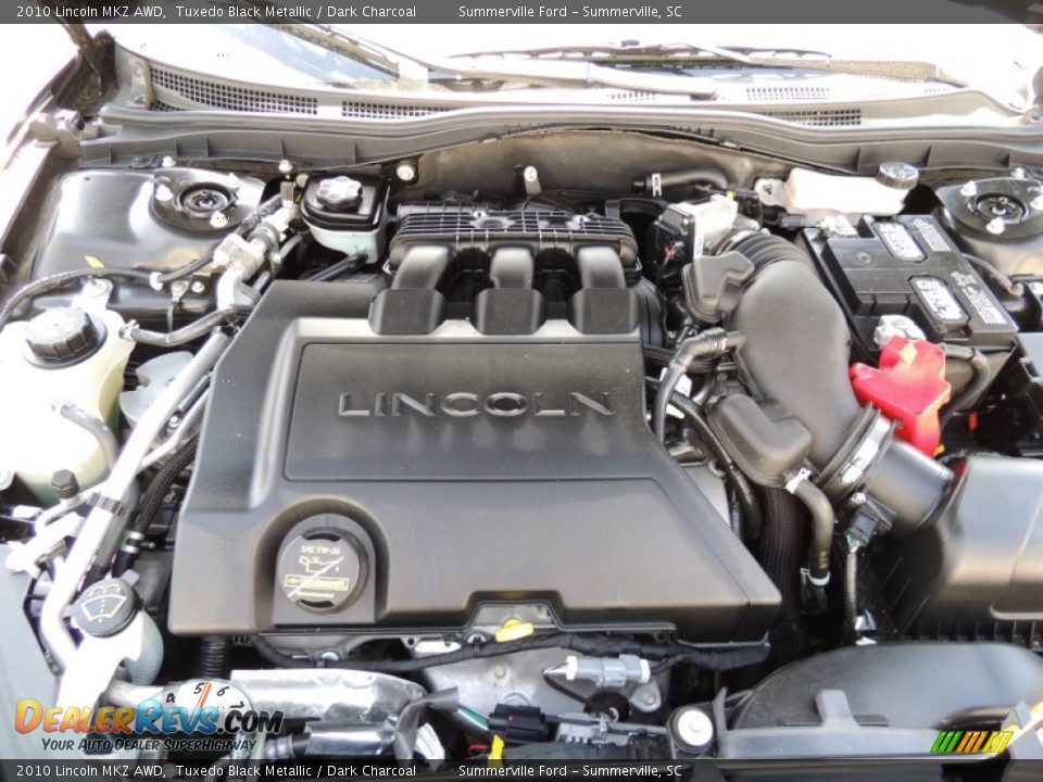 2010 Lincoln MKZ AWD Tuxedo Black Metallic / Dark Charcoal Photo #20