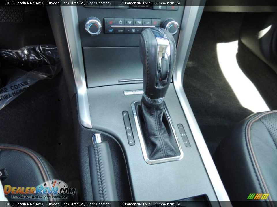 2010 Lincoln MKZ AWD Tuxedo Black Metallic / Dark Charcoal Photo #21