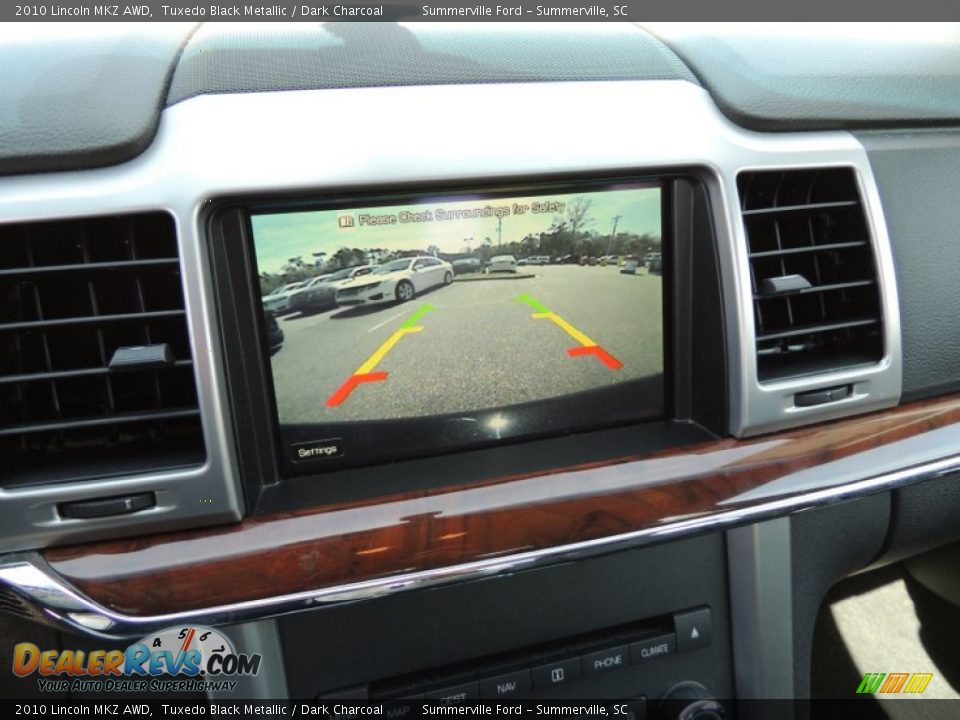 2010 Lincoln MKZ AWD Tuxedo Black Metallic / Dark Charcoal Photo #23