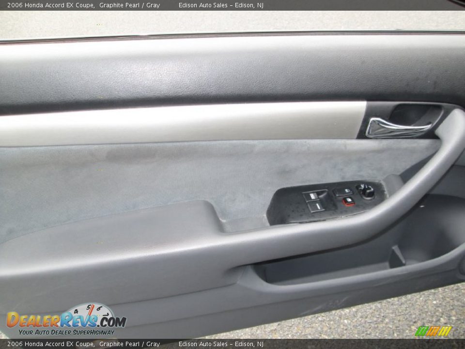 2006 Honda Accord EX Coupe Graphite Pearl / Gray Photo #26