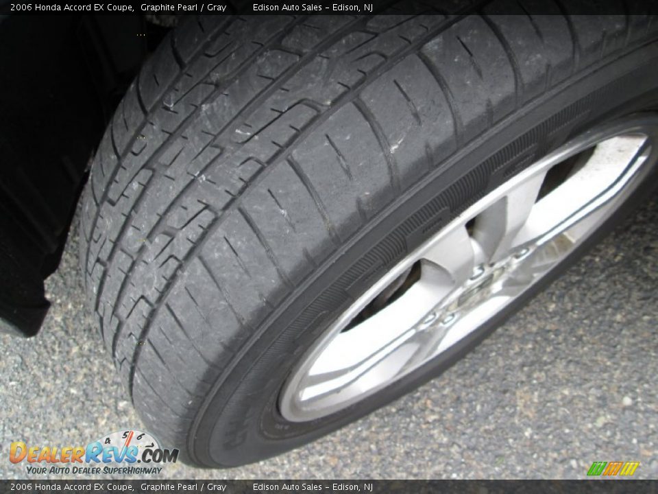 2006 Honda Accord EX Coupe Graphite Pearl / Gray Photo #30