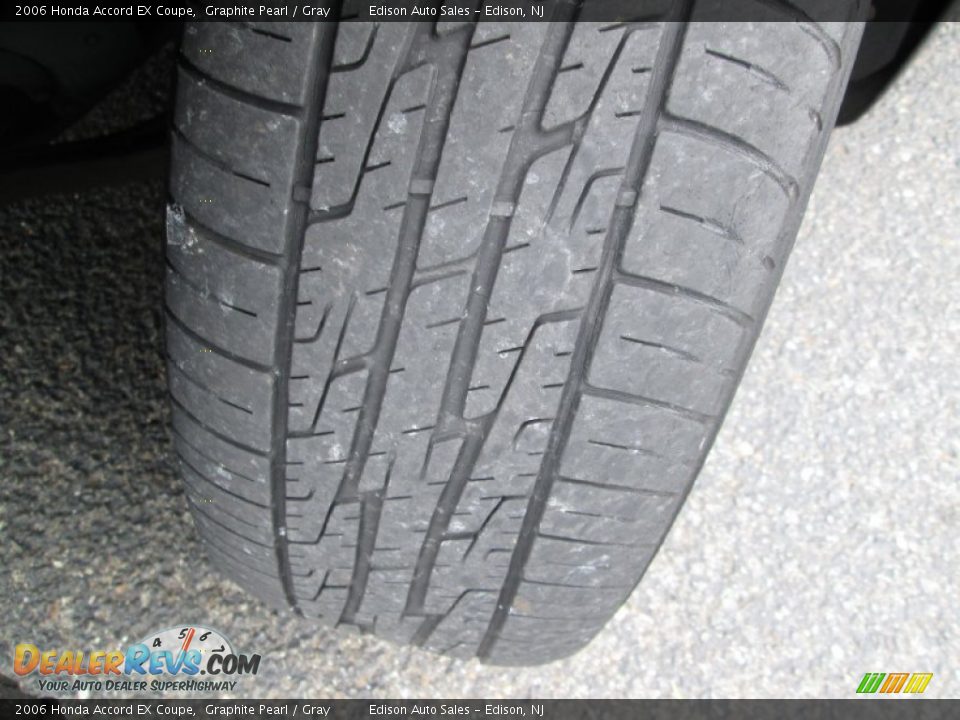 2006 Honda Accord EX Coupe Graphite Pearl / Gray Photo #31