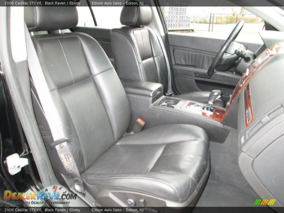 Ebony Interior - 2006 Cadillac STS V6 Photo #13