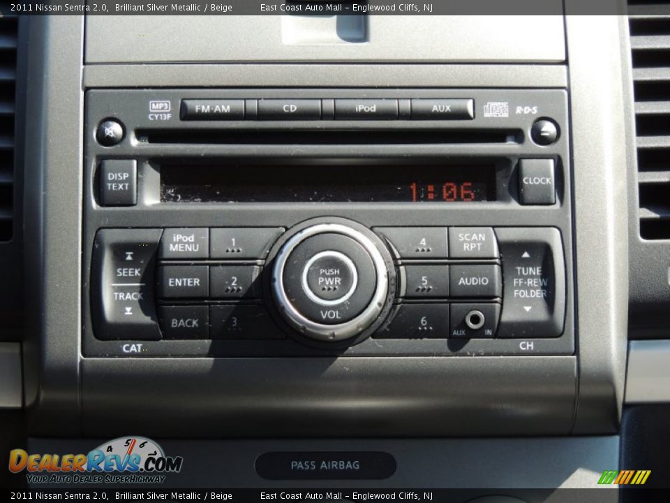 Audio System of 2011 Nissan Sentra 2.0 Photo #13