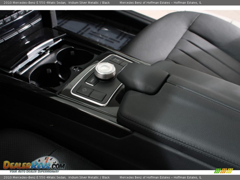 2010 Mercedes-Benz E 550 4Matic Sedan Iridium Silver Metallic / Black Photo #12