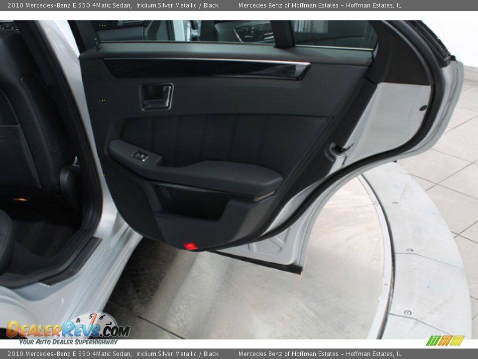 2010 Mercedes-Benz E 550 4Matic Sedan Iridium Silver Metallic / Black Photo #14